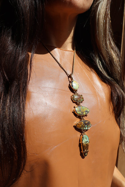 Electric Western "Necktie" Cloud Mountain Turquoise