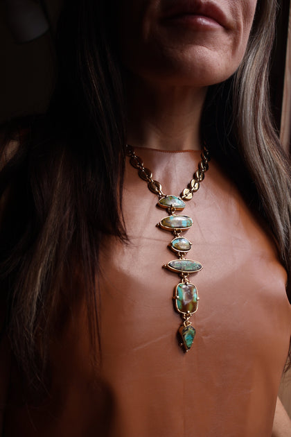 Electric Western "Necktie" Cloud Mountain Turquoise