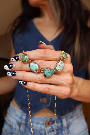 Royston Turquoise Choker Necklace EW61