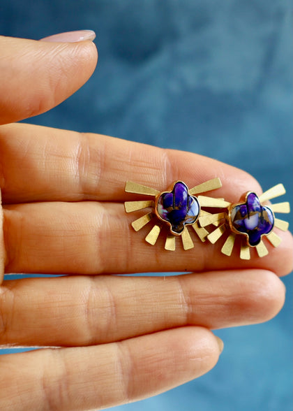 Mojave Turquoise Saguaro Cactus Three Way Ear Jacket