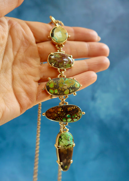 Electric Western "Necktie" Cloud Mountain Turquoise