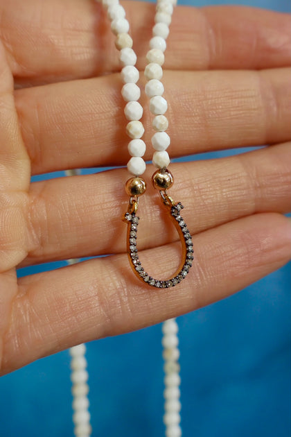 Lucky Horseshoe Diamond Necklaces