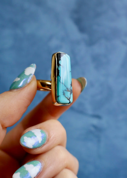 Cloud Mountain Turquoise Ring