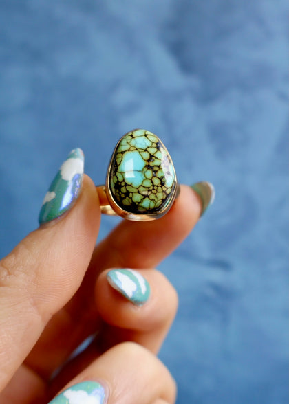 Cloud Mountain Turquoise Ring