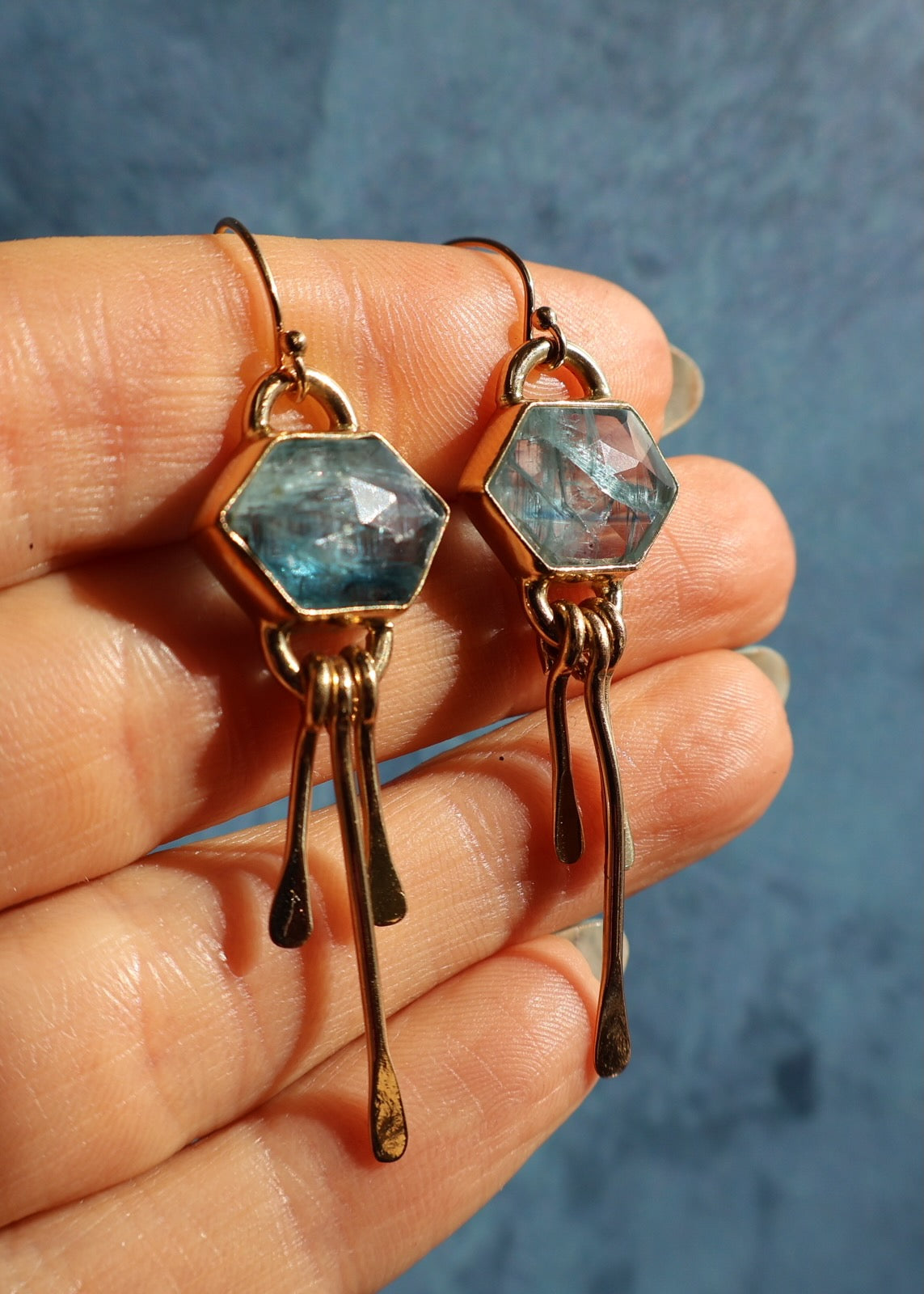 Kyanite Fringe Earring HP65