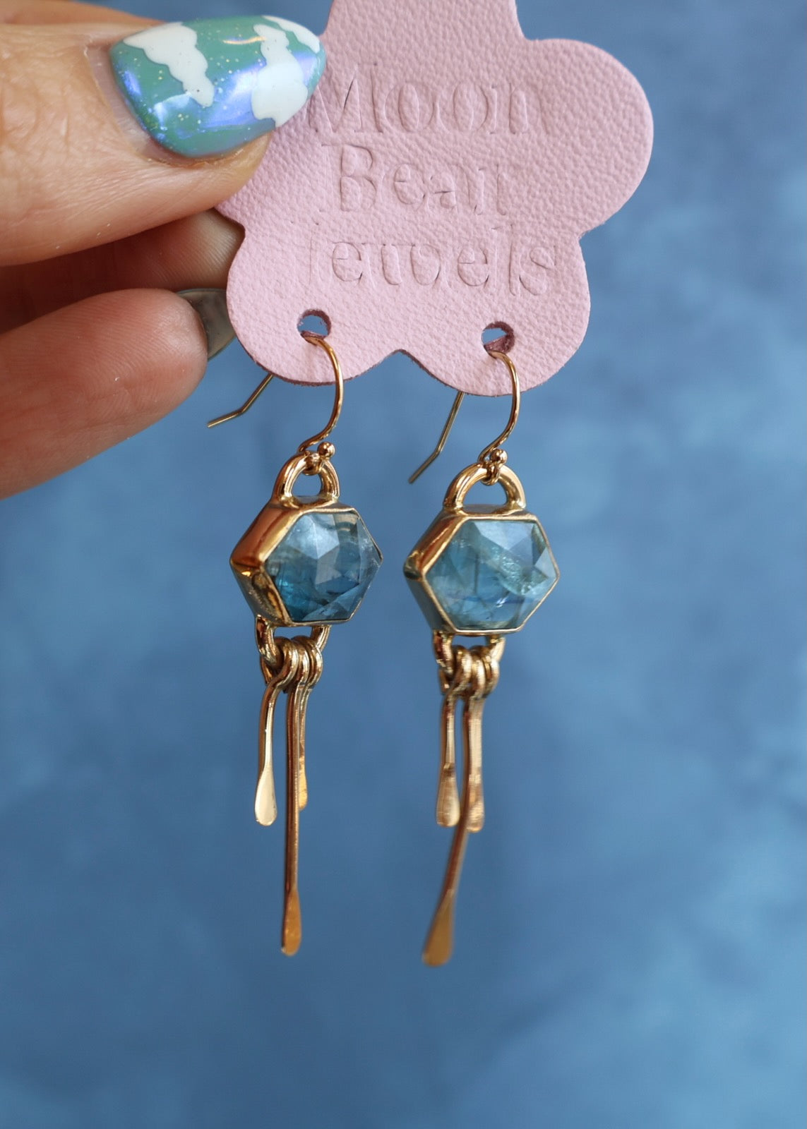 Kyanite Fringe Earring HP65