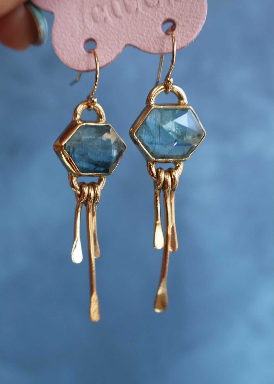 Kyanite Fringe Earring HP65