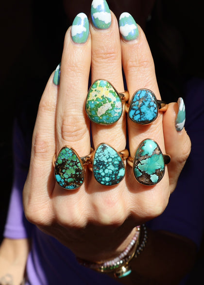 Sonoran Gold Turquoise Ring