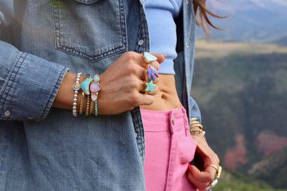 Campitos Turquoise Star Ring Gold Alchemia